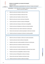 LES MOYENS DE TRANSPORT | Notions et vocabulaire - Upbility.fr