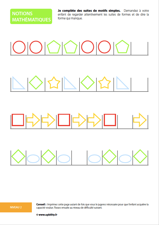 Les notions mathématiques - Upbility.fr