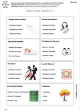 L’ORIENTATION TEMPORELLE | Apprentissage de l’heure analogique et de l’heure digitale - Upbility.fr