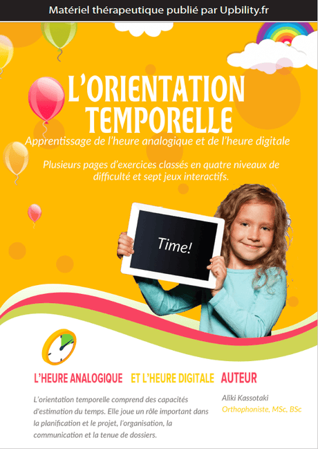 L’ORIENTATION TEMPORELLE | Apprentissage de l’heure analogique et de l’heure digitale - Upbility.fr