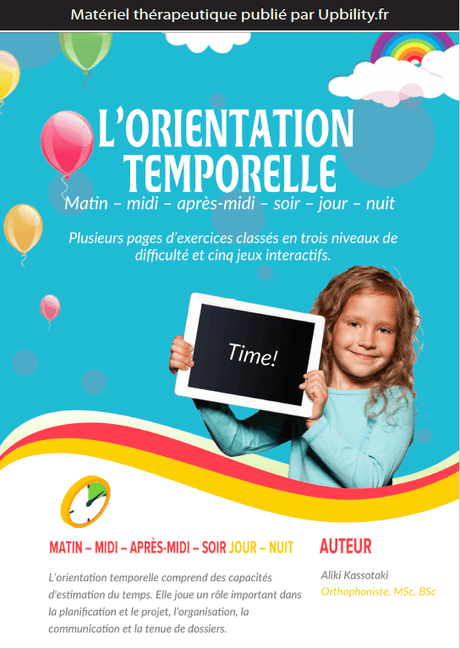 L’ORIENTATION TEMPORELLE | Matin – midi – après-midi – soir – jour – nuit - Upbility.fr