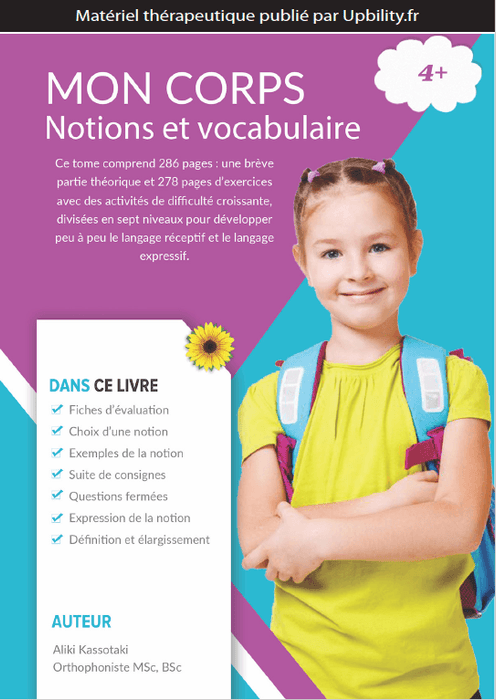 MON CORPS | Notions et vocabulaire - Upbility.fr