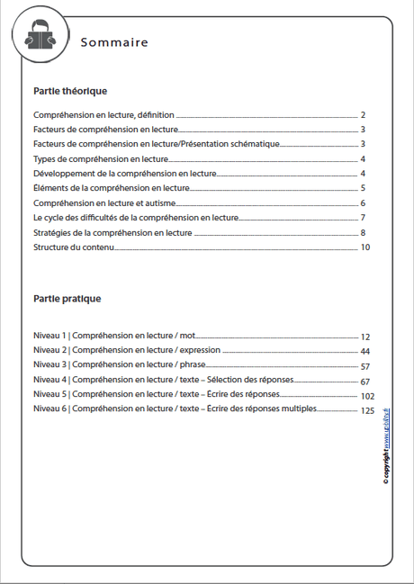 PARTIE 2 | Développement de la compréhension en lecture pour les enfants ayant un trouble du spectre autistique - Upbility.fr