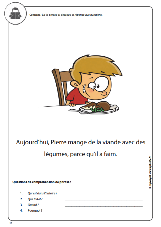 PARTIE 3 | Développement de la compréhension en lecture pour les enfants ayant un trouble du spectre autistique - Upbility.fr