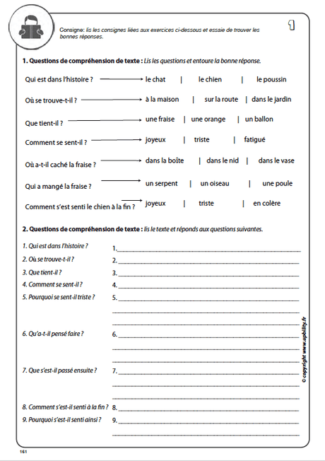 PARTIE 3 | Développement de la compréhension en lecture pour les enfants ayant un trouble du spectre autistique - Upbility.fr