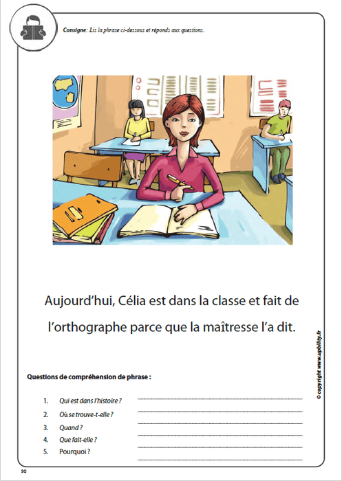 PARTIE 3 | Développement de la compréhension en lecture pour les enfants ayant un trouble du spectre autistique - Upbility.fr