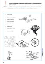 PHENOMENES METEOROLOGIQUES ET PHENOMENES NATURELS | Notions et vocabulaire - Upbility.fr