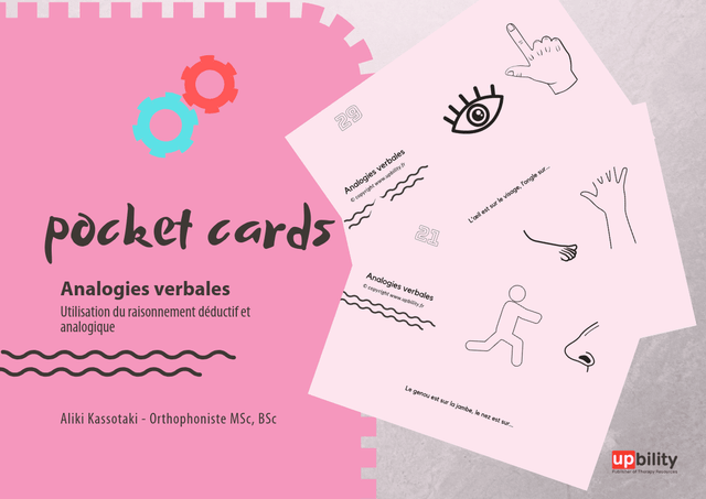 POCKET CARDS | Analogies verbales - Upbility.fr