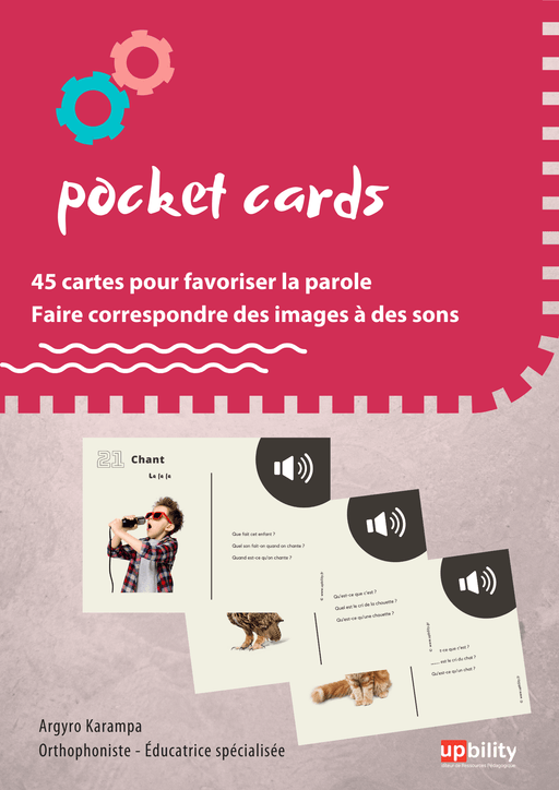 POCKET CARDS | Faire correspondre des images à des sons - Upbility.fr