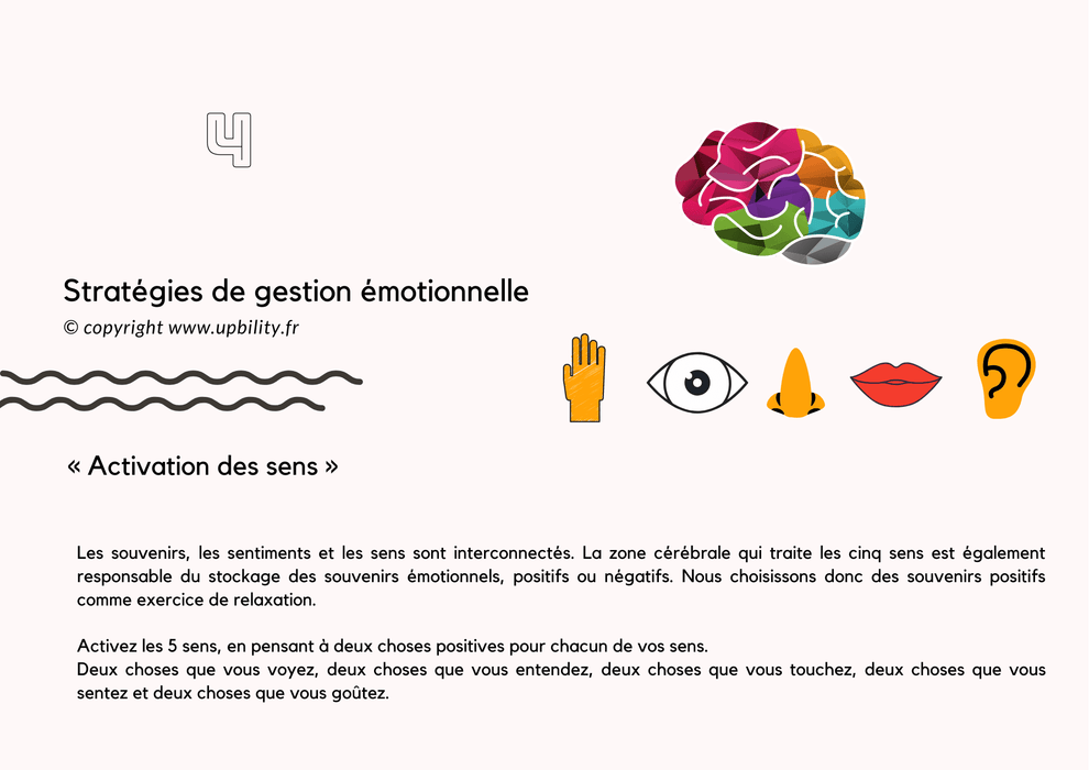 POCKET CARDS | Stratégies de gestion émotionnelle - Upbility.fr