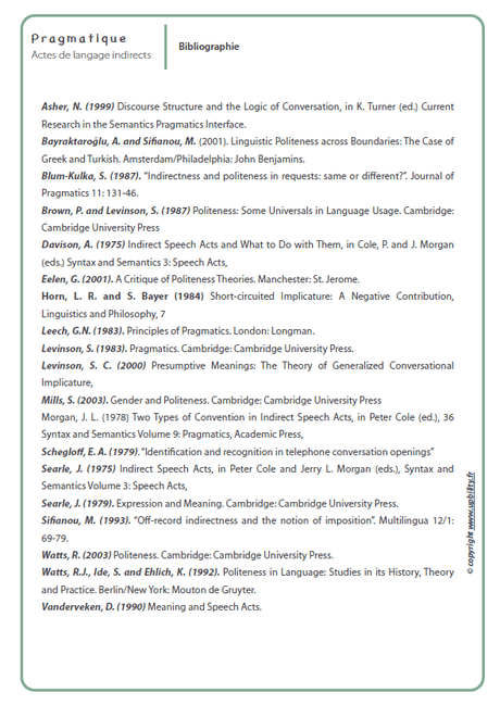 Pragmatique, Actes de langage indirects – Transmission du message - Upbility.fr