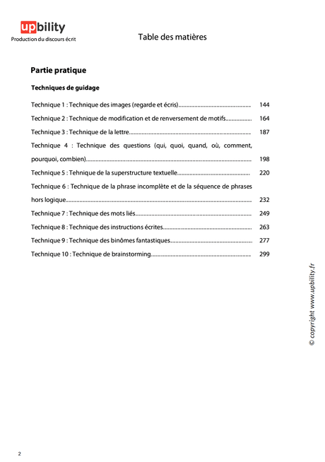 PRODUCTION DU DISCOURS ÉCRIT | Structure du paragraphe - Upbility.fr
