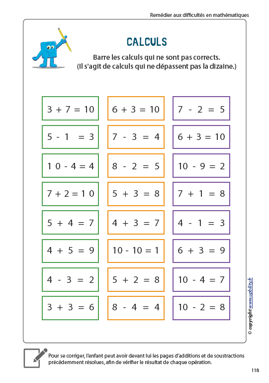 Remédier aux difficultés en mathématiques - Âge préscolaire et début de la scolarité - Upbility.fr