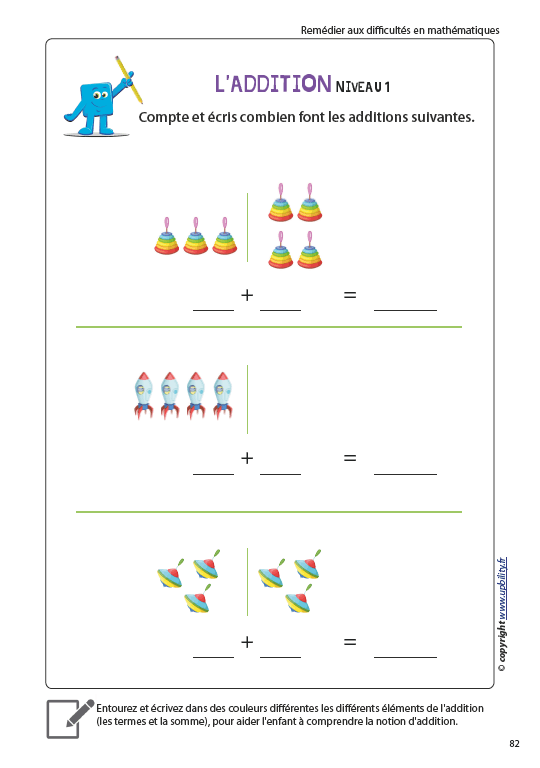 Remédier aux difficultés en mathématiques - Âge préscolaire et début de la scolarité - Upbility.fr