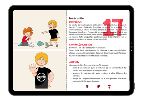 Situations sociales – Le harcèlement scolaire | Flip Card Series - Upbility.fr